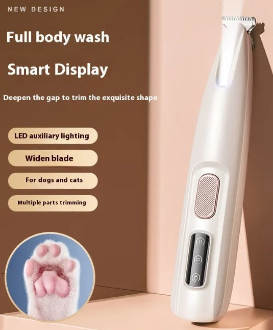 Pet Paw Trimmer with LED Light