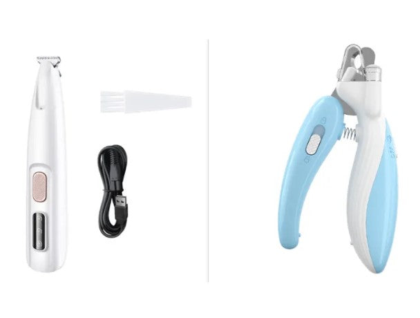 Pet Paw Trimmer with LED Light